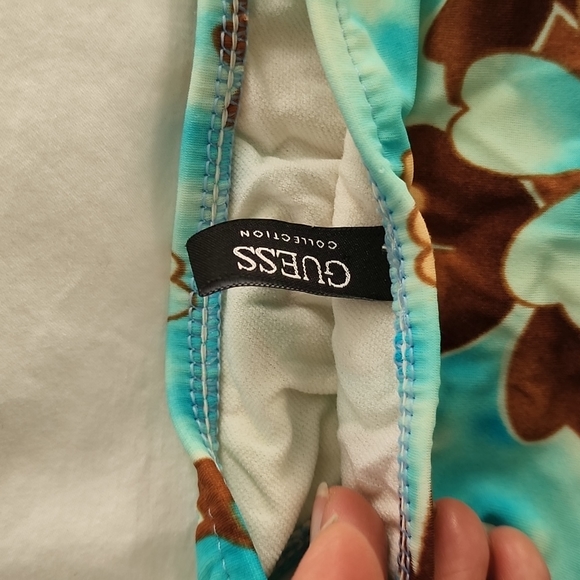 Guess bikini size large blue/brown pattern - Picture 5 of 5